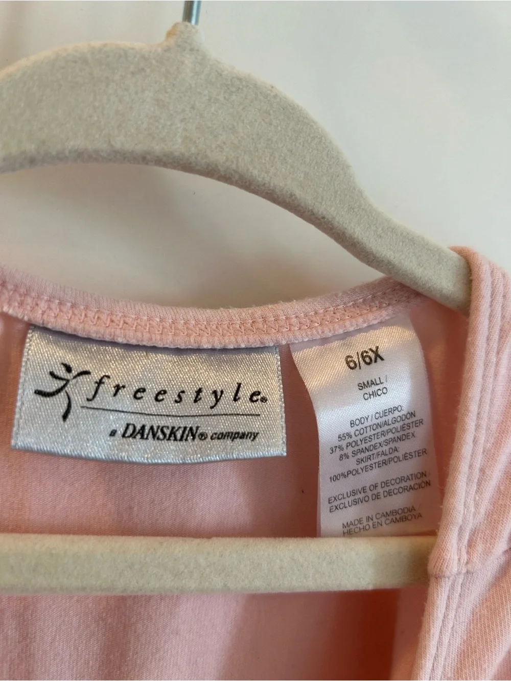 Danskin freestyle pink
